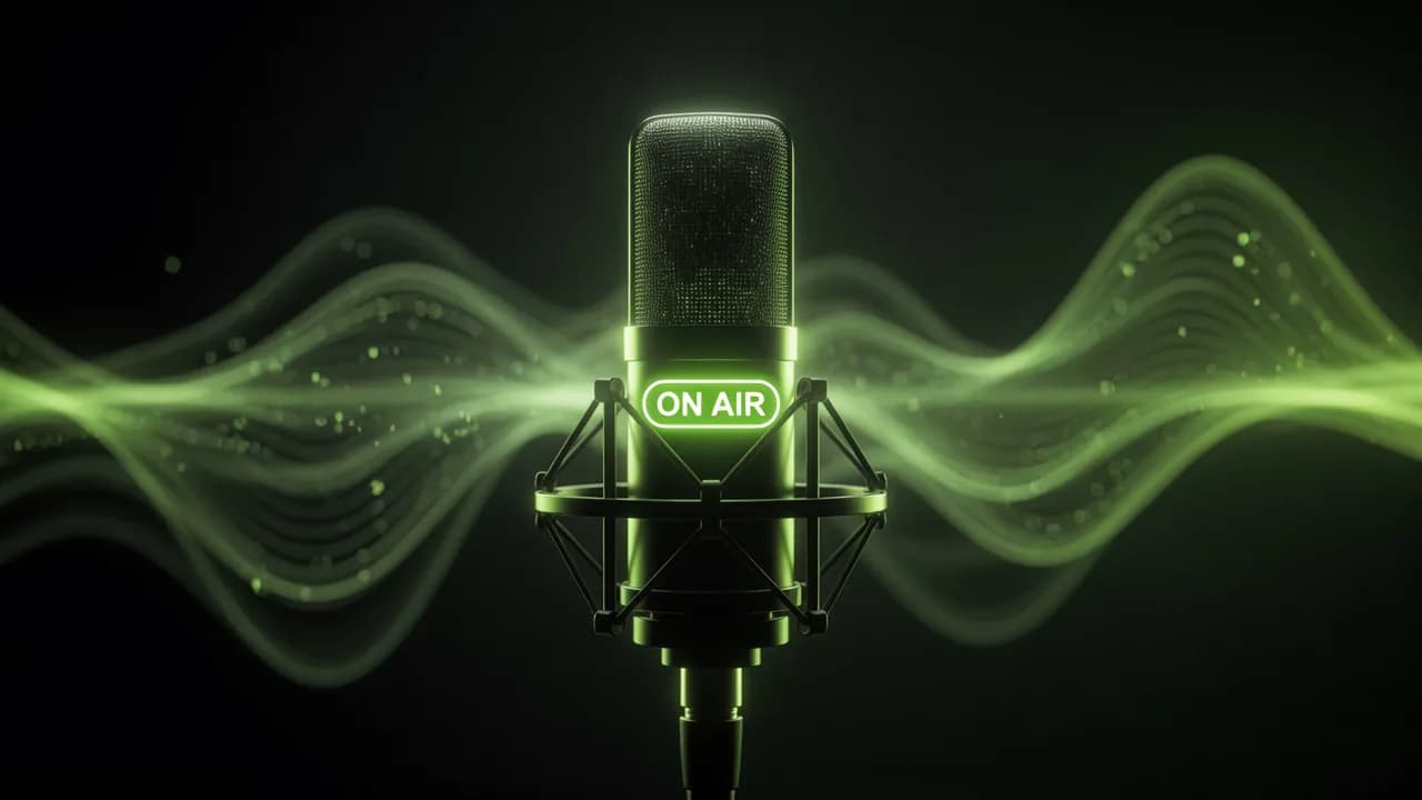 Музыка для подкаста: интро, джинглы и фоновая подложка — иллюстрация Music Labs