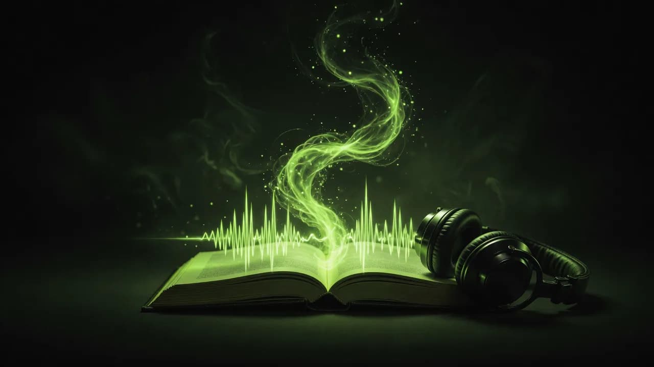 Аудиокнига нейросетью: как озвучить книгу самому — иллюстрация Music Labs